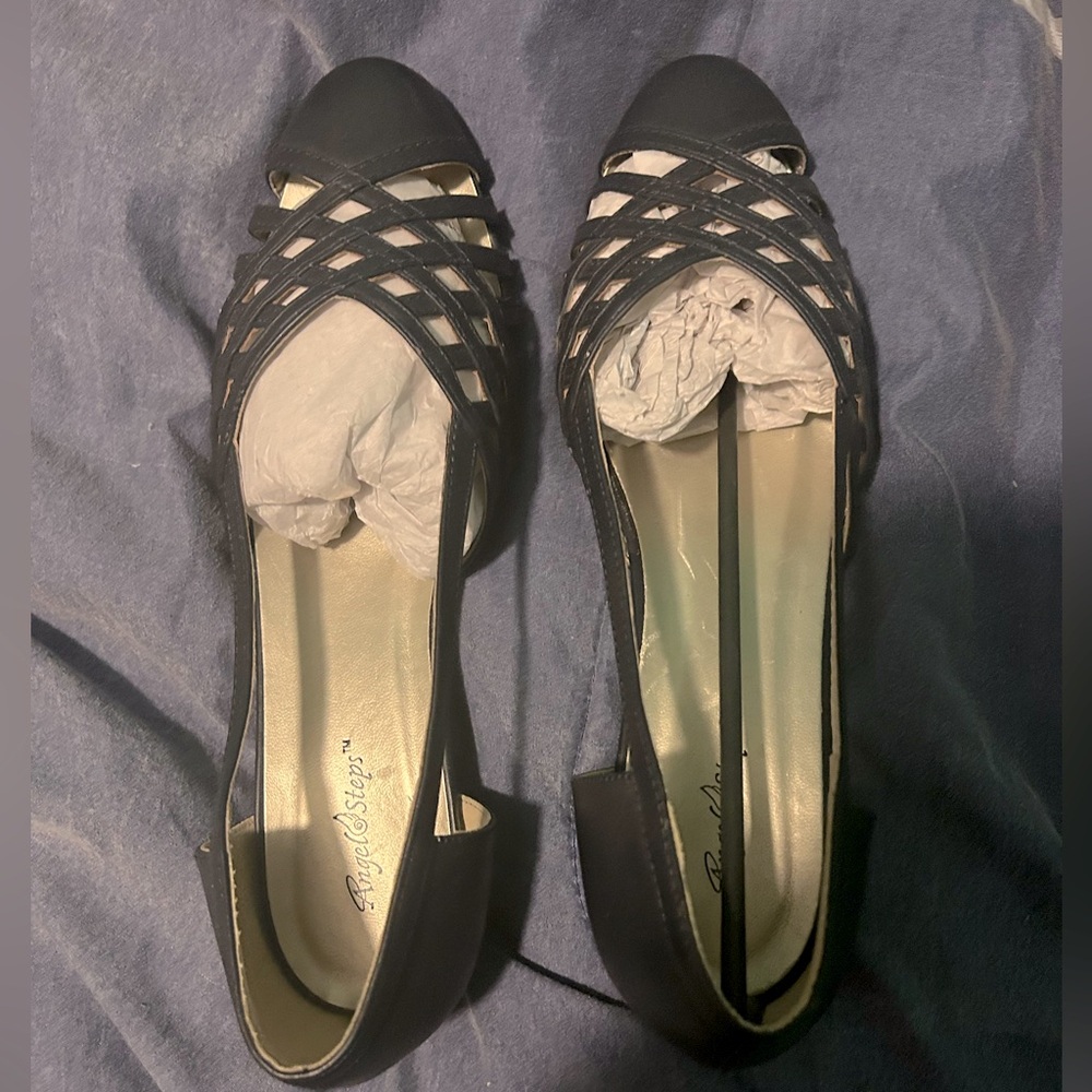 Angel Steps women’s shoes size 11 Navy blue